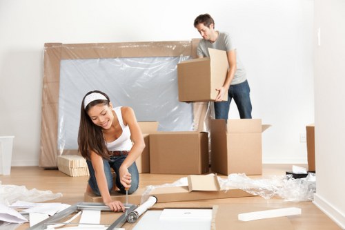 Customer raising a complaint about a moving service