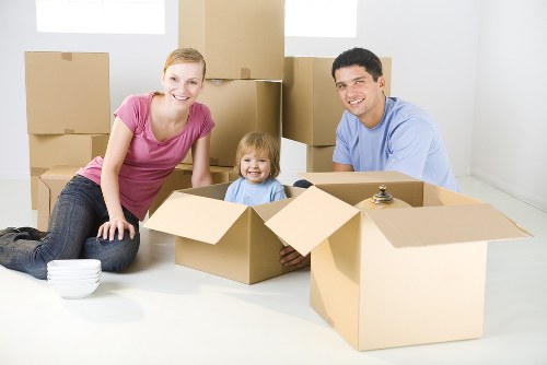 Removal team providing a transparent quote for a Barnet house move