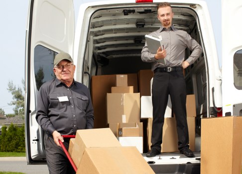 Illustration of accessible moving services in Barnet