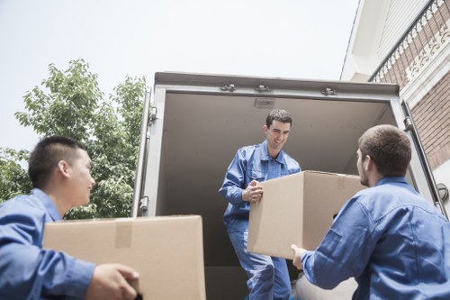 Barnet moving company managing a careful property relocation