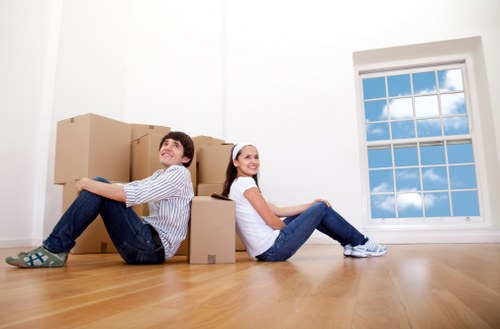 Commercial removal van support for office and business moves in Barnet